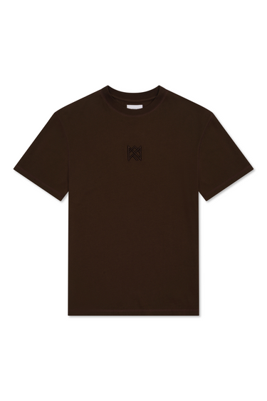 Crown Icon Tee - Brown