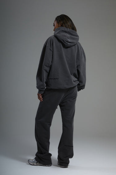 Crown Crystal Sweatpants - Charcoal