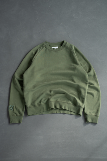 Majesty Sweatshirt - Olive Green