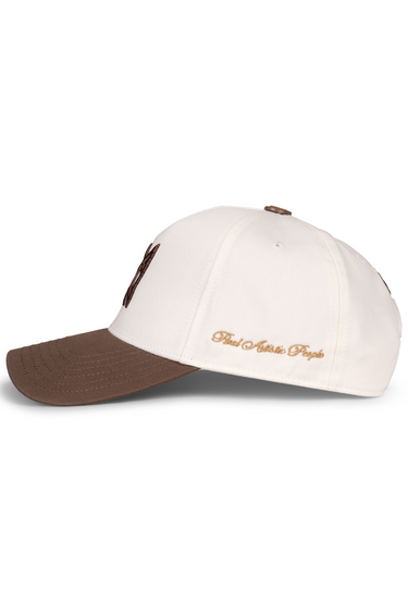 Crown Icon Snapback - Brown