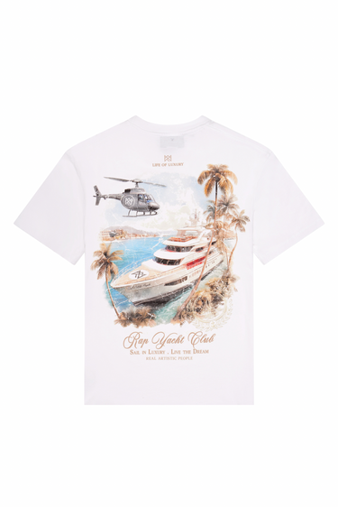 Rap Yacht Club Tee - White