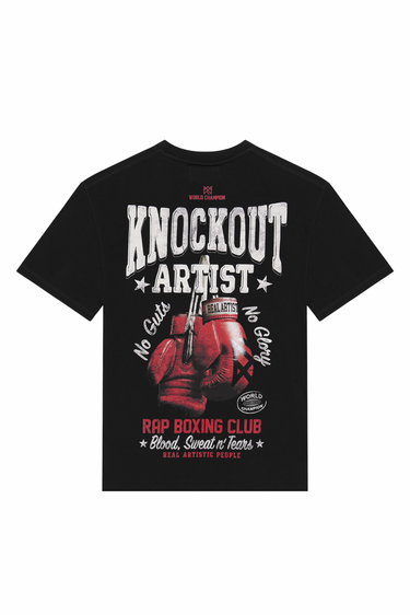 Knockout Artist Tee - Black