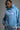 For the culture blue chenille hoodie