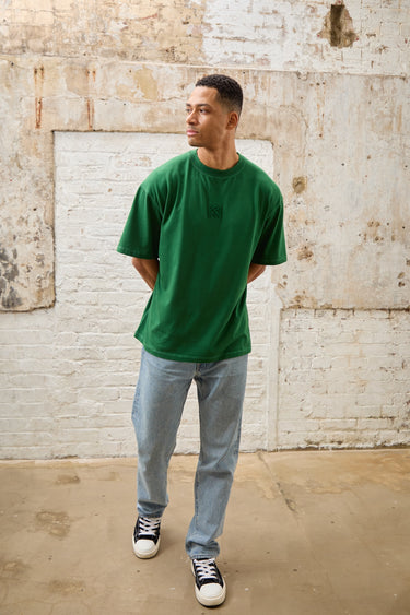 Crown Icon Tee - Forest Green