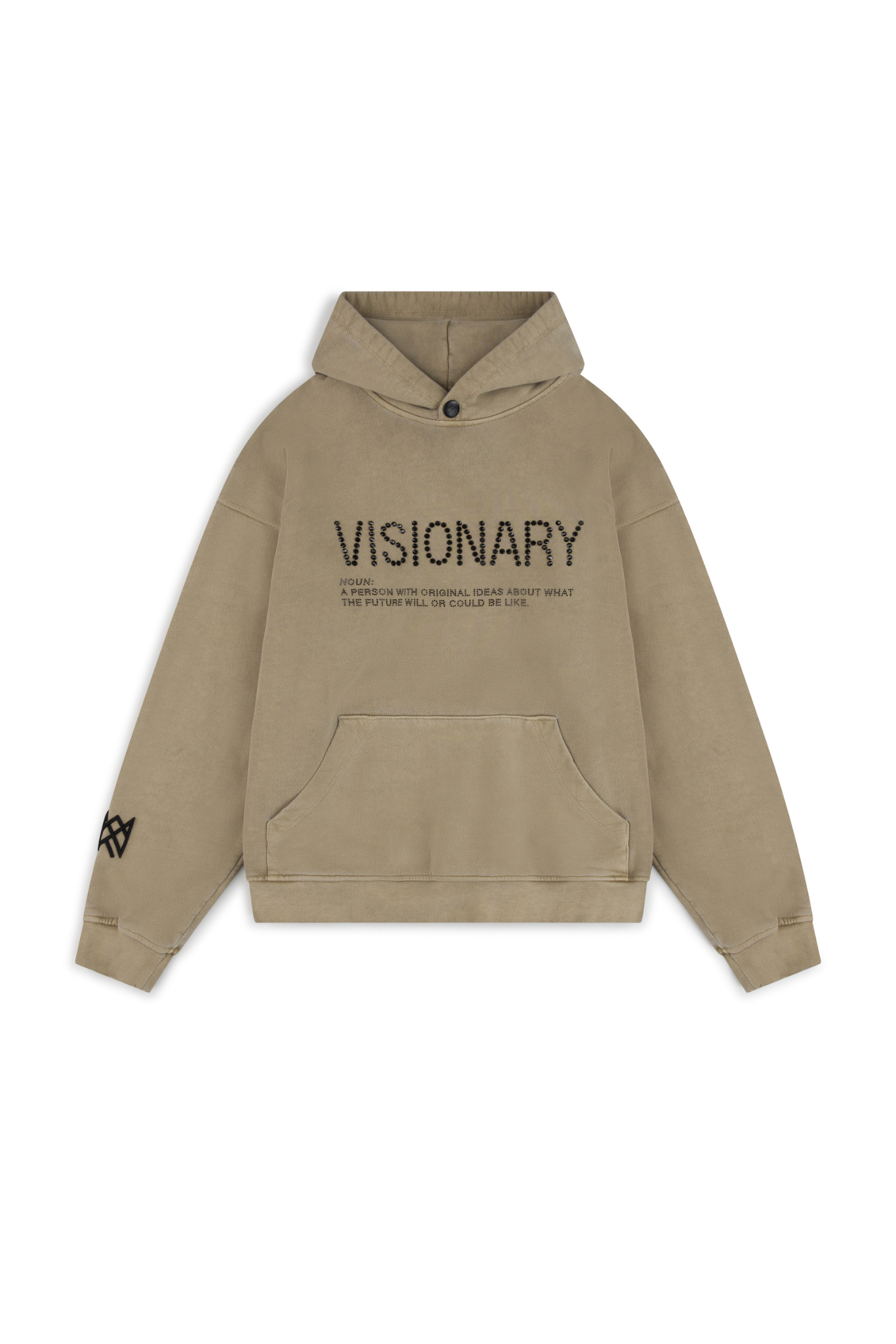 Real Artistic People Streetwear Visionary Hoodie - Clay