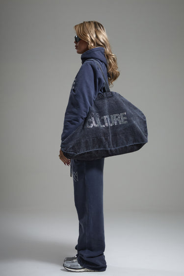 Real Artistic People Navy Tote Bag