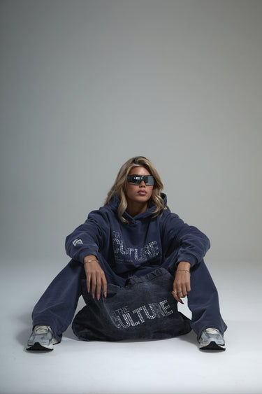 Real Artistic People Navy Tote Bag