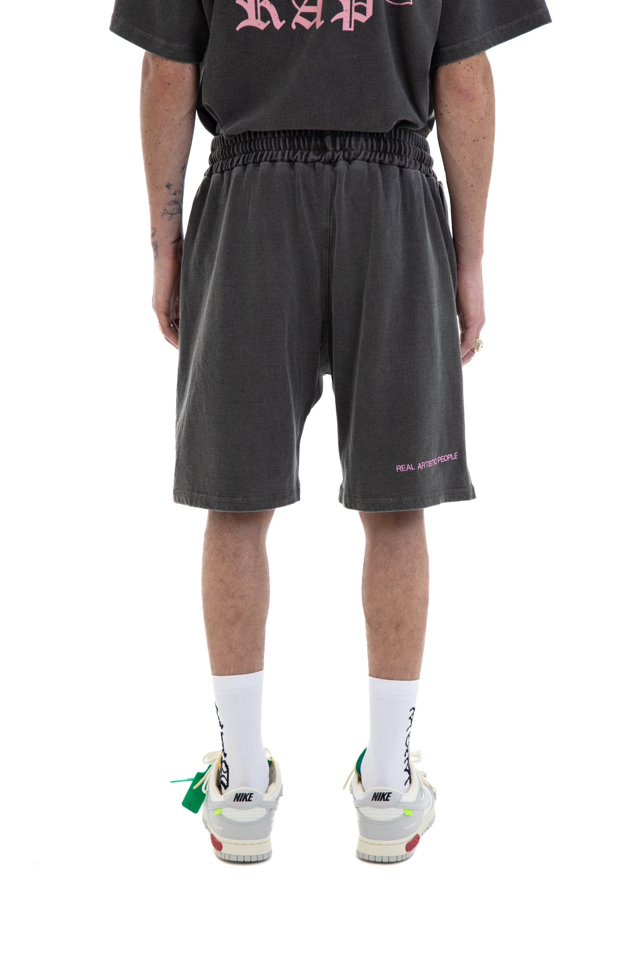 Heir Oversized Shorts - Charcoal Grey