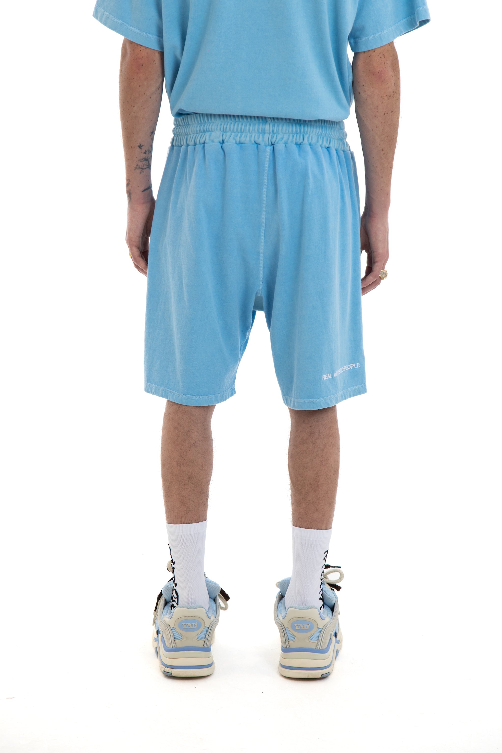 Heir Oversized Shorts Sky Blue - RealArtisticPeople
