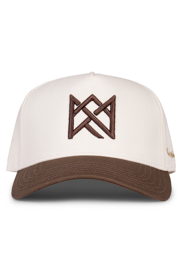 Crown Icon Snapback - Brown