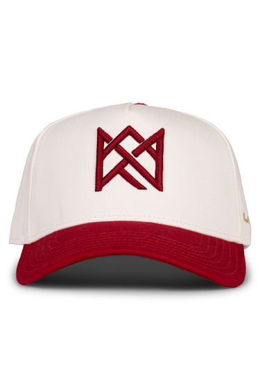 Crown Icon Snapback - Red