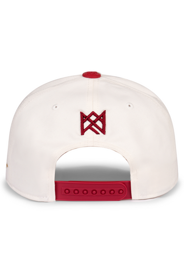 Crown Icon Snapback - Red