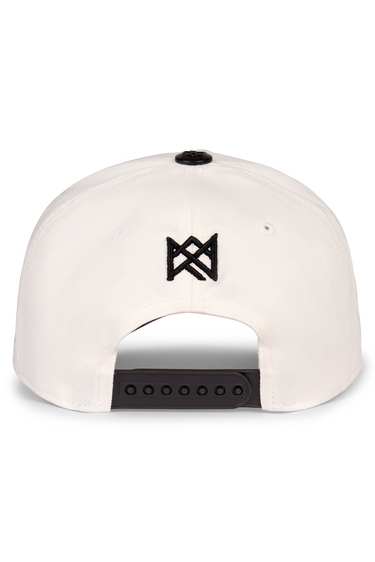 Crown Icon Snapback - Black