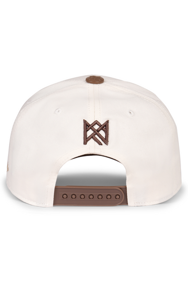 Crown Icon Snapback - Brown