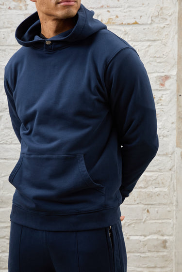 Baron Oversized Hoodie - Navy Blue