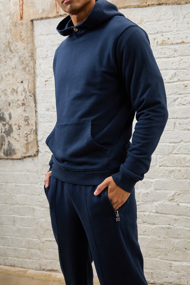 Baron Oversized Hoodie - Navy Blue