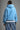 For the culture blue chenille hoodie 