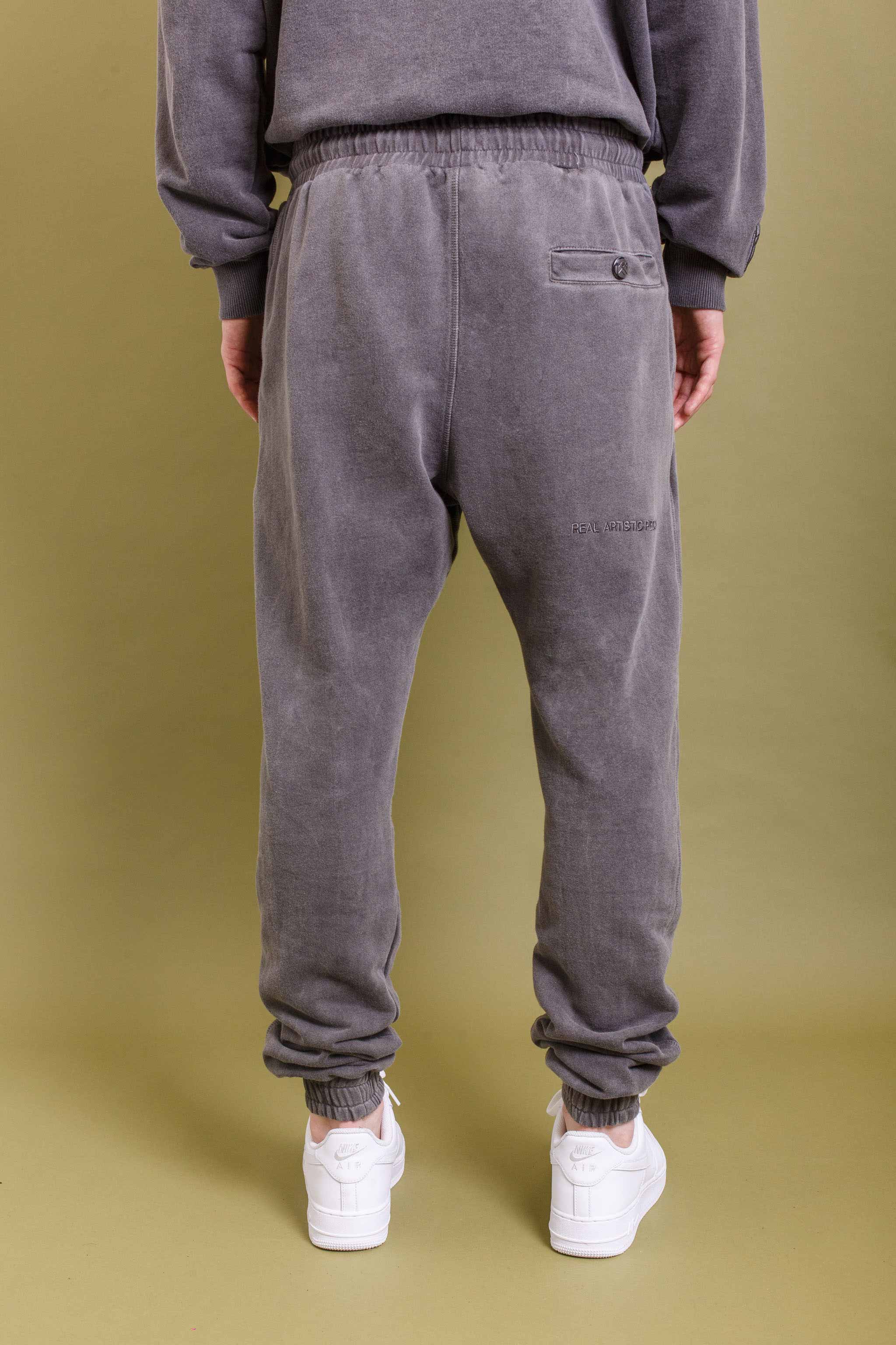 Real Artistic People - Mayor Charcoal Grey Sweatpants