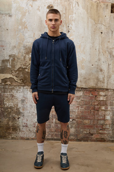 Crown Icon Short - Navy Blue