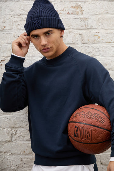 Mayor Sweatshirt - Navy Blue