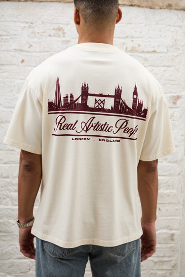 London Skyline Tee - Off-White