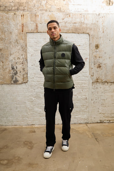 Sovereign Down Gilet - Khaki Green