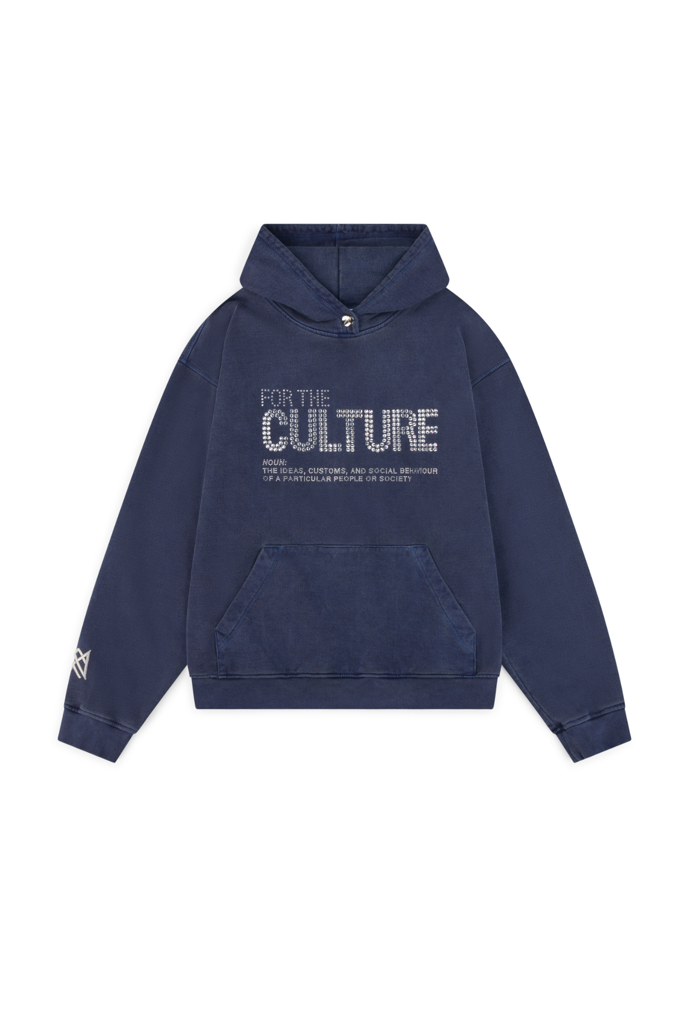 For The Culture Crystal Hoodie - Navy