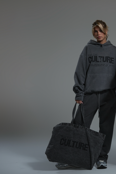 Real Artistic People Charcoal Tote Bag