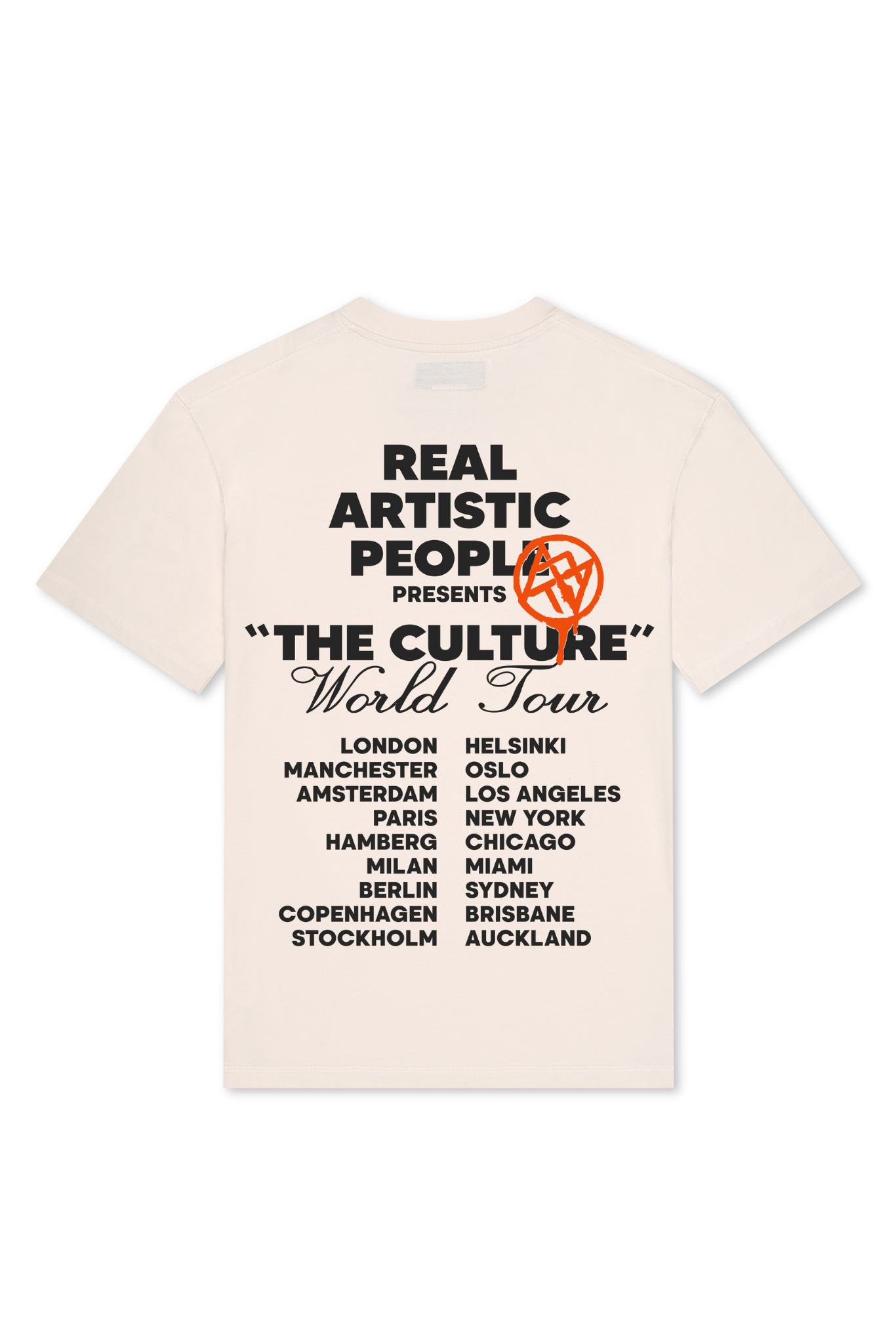 Culture World Tour Heir Tee- Off-White