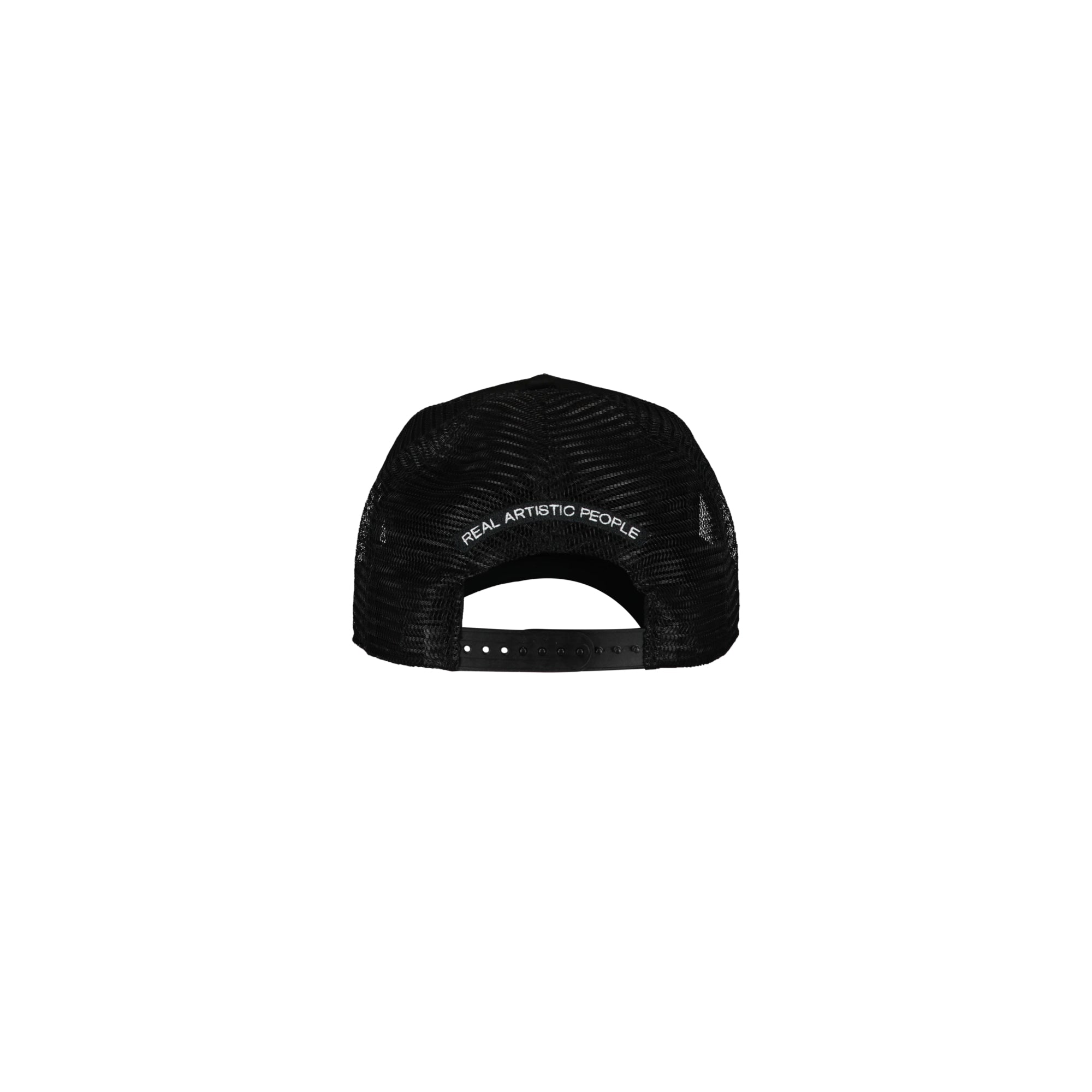 Real Artistic People For The Culture Trucker Cap - Black/White